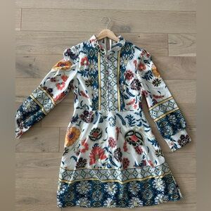 Floral print summer dress